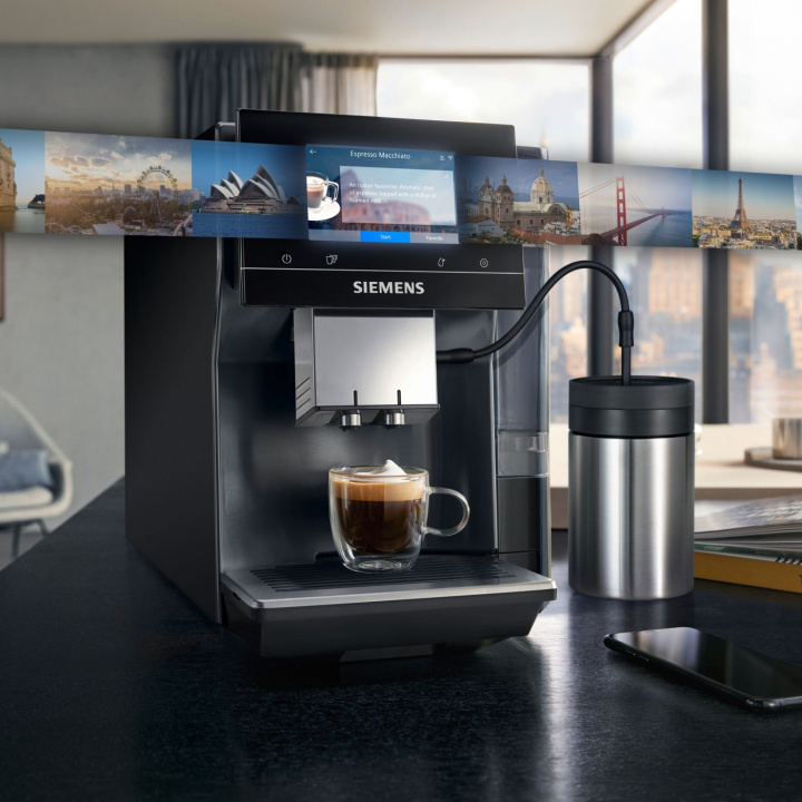 Siemens Espressomaskin Kaffemaskin, TP717R06 Siemens i gruppen HJEM, HUS OG HAGE / Husholdningsapparater / Kaffe og espresso / Espressomaskiner hos TP E-commerce Nordic AB (D45283)