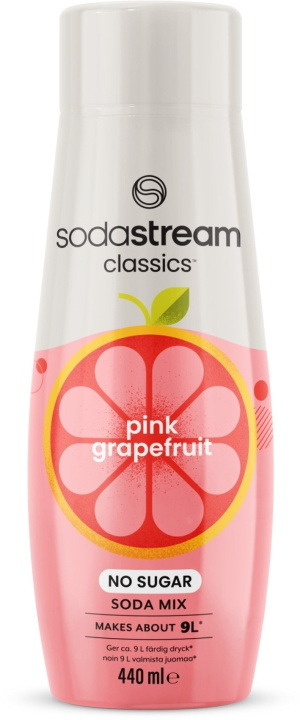 SodaStream Smak, doft Pink grapefruit No Sugar Sodastream i gruppen HJEM, HUS OG HAGE / Husholdningsapparater / Vann og juice / Kullsyremaskin / Smaker hos TP E-commerce Nordic AB (D45296)