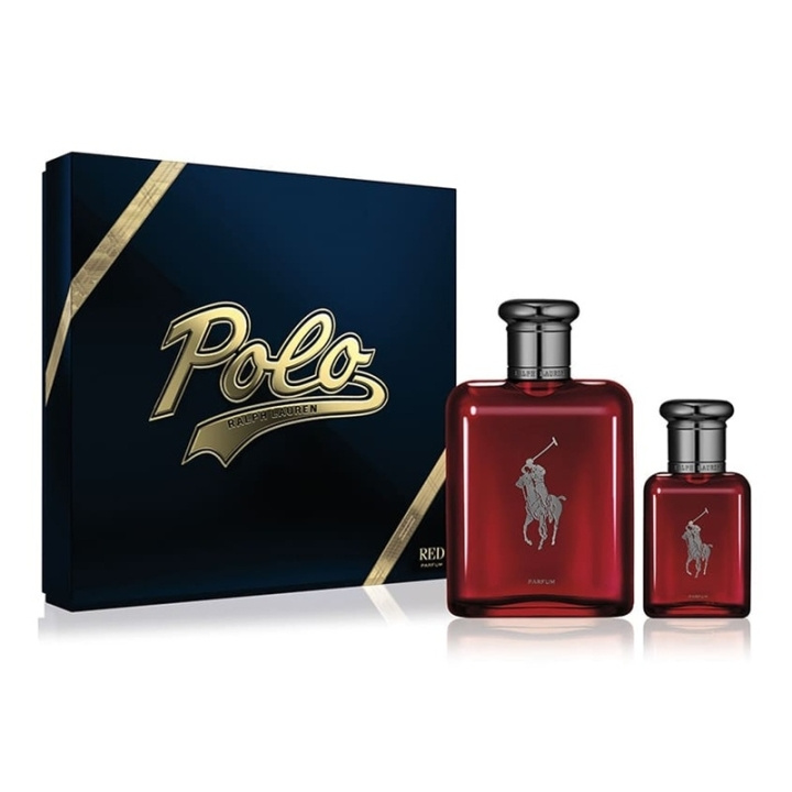 Ralph Lauren Giftset Ralph Lauren Polo Red Parfum 125ml + Parfum 40ml i gruppen HELSE OG SKJØNNHET / Gavesett / Gavesett for ham hos TP E-commerce Nordic AB (D45406)