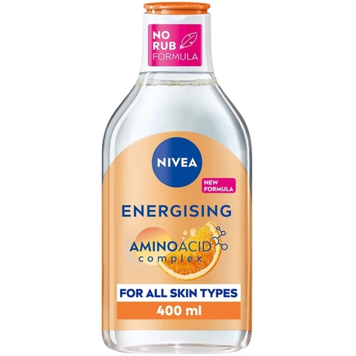 Nivea Micellar Water Energising 400ml i gruppen HELSE OG SKJØNNHET / Hudpleie / Ansikt / Ansiktsvann & Facemist hos TP E-commerce Nordic AB (D45426)