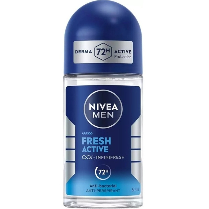 Nivea Men Fresh Active Roll On 50ml i gruppen HELSE OG SKJØNNHET / Duft og parfyme / Deodorant / Deo for han hos TP E-commerce Nordic AB (D45432)
