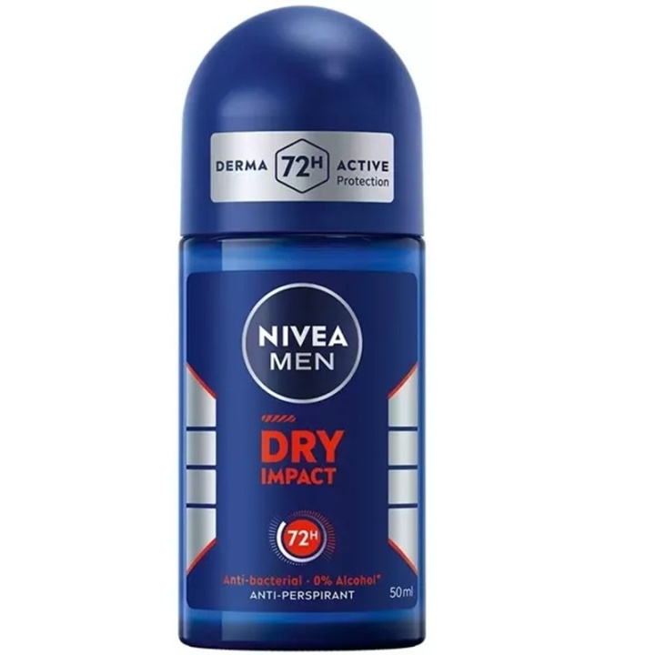 Nivea Men Dry Impact Roll On 50ml i gruppen HELSE OG SKJØNNHET / Duft og parfyme / Deodorant / Deo for han hos TP E-commerce Nordic AB (D45435)