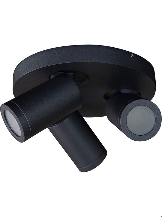 Armaturhantverk Taklampa Torsö T 980, 3 spot rund svart ARMATURHANTVERK i gruppen Elektronikk / Lys / Taklamper hos TP E-commerce Nordic AB (D45480)