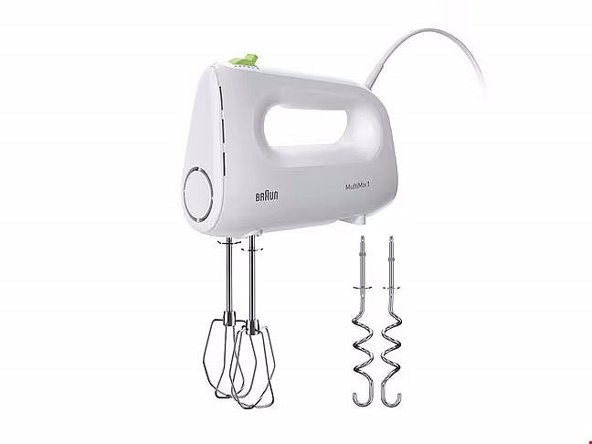 Braun Elvisp MultiMix 1 HM1110WH Braun i gruppen HJEM, HUS OG HAGE / Husholdningsapparater / Matprosessorer og kjøkkenassistenter / Håndmiksere hos TP E-commerce Nordic AB (D45569)