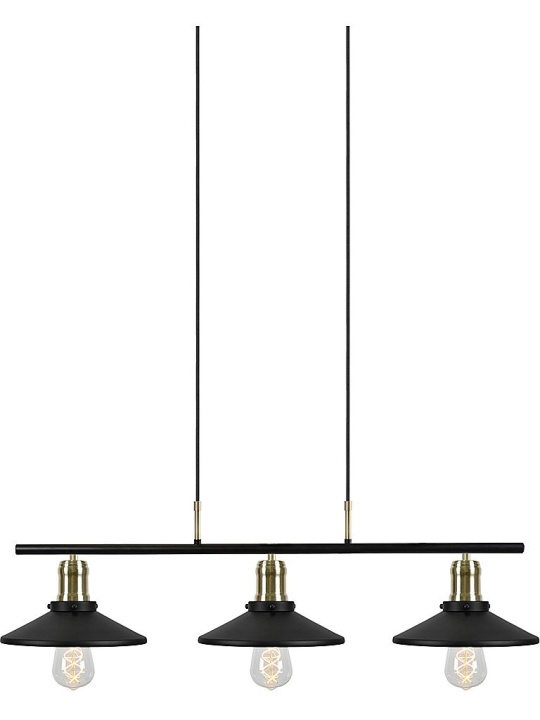 Globen Lighting Taklampa Disc 3 Svart Globen Lighting i gruppen Elektronikk / Lys / Taklamper hos TP E-commerce Nordic AB (D45585)