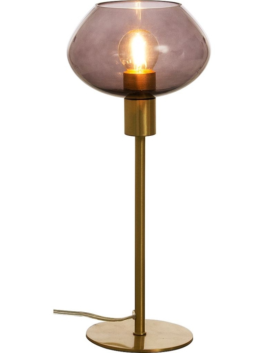 Aneta Bordslampa Bell 18100-25-14 mässing/rök Aneta i gruppen Elektronikk / Lys / Bordlamper hos TP E-commerce Nordic AB (D45586)