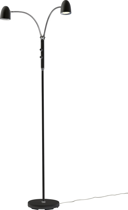 Armaturhantverk Golvlampa Koster Svart 2-armad G 898/16 Armaturhantverk i gruppen Elektronikk / Lys / Gulvlamper hos TP E-commerce Nordic AB (D45605)