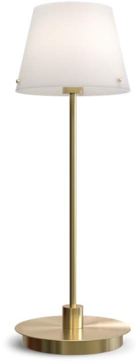 Herstal Bordslampa Gil il Grande satin Herstal i gruppen Elektronikk / Lys / Bordlamper hos TP E-commerce Nordic AB (D45710)