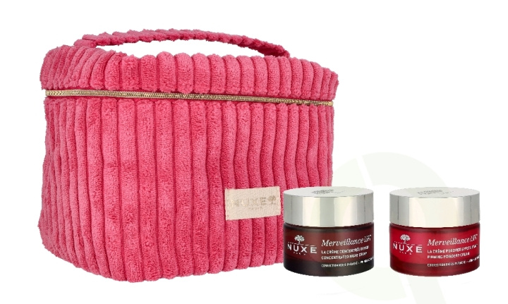 Nuxe Merveillance Lift The Lift & Firm Ritual Set 100 ml Firming Powdery Cream 50ml/Concentrated Night Cream 50ml i gruppen HELSE OG SKJØNNHET / Hudpleie / Ansikt / Dagkrem hos TP E-commerce Nordic AB (D45823)