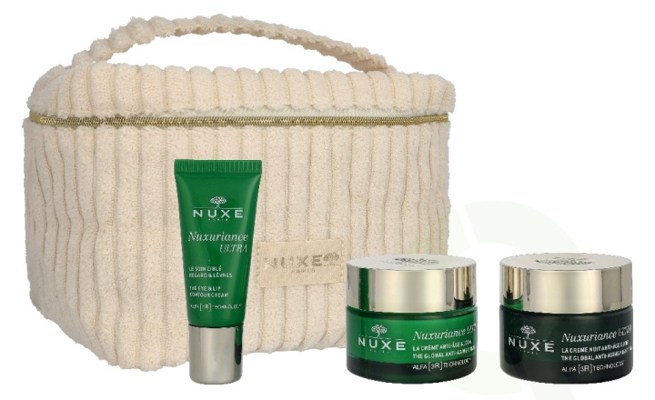 Nuxe Vanity Nuxuriance Ultra 115 ml Day Cream 50ml/Night Cream 50ml/Eye & Lip Care 15ml i gruppen HELSE OG SKJØNNHET / Gavesett / Gavesett for henne hos TP E-commerce Nordic AB (D45827)