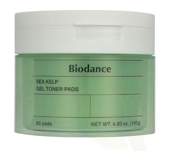 Biodance Sea Kelp Gel Toner Pads 60 piece 60 Pads i gruppen HELSE OG SKJØNNHET / Hudpleie / Ansikt / Ansiktsvann & Facemist hos TP E-commerce Nordic AB (D45836)