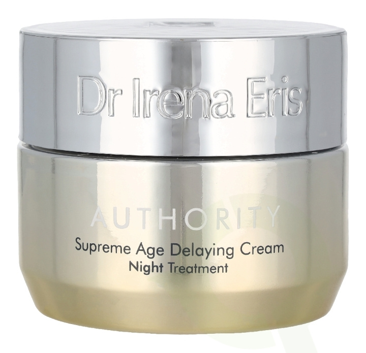 Dr Irena Eris Authority Supreme Age Delaying Cream Night Treatment 50 ml i gruppen HELSE OG SKJØNNHET / Hudpleie / Ansikt / Nattkrem hos TP E-commerce Nordic AB (D45856)