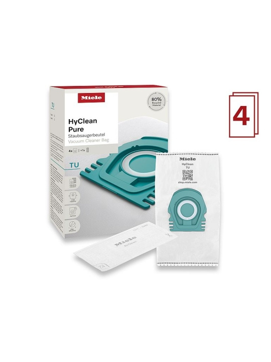Miele Dammsugarpåsar TU HyClean Pure Miele i gruppen HJEM, HUS OG HAGE / Rengjøringsprodukter / Støvsugere og tilbehør / Tilbehør / Støvsugerposer hos TP E-commerce Nordic AB (D45938)