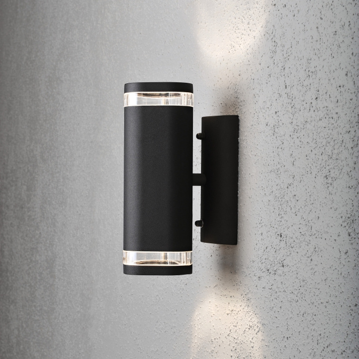 Konstsmide Vägglampa Modena 7512-750 Svart Konstsmide i gruppen Elektronikk / Lys / Vegglamper hos TP E-commerce Nordic AB (D46032)