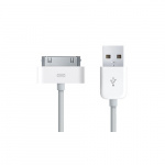 30-pins USB-kabel for iPad / iPod / iPhone White