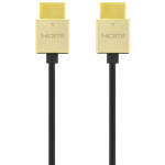 DELTACO PRIME tynn HDMI-kabel med gullbelagte zink-kontakter, 2m DELTACO PRIME tynn HDMI-kabel med gullbelagte zink-kontakter, 2m