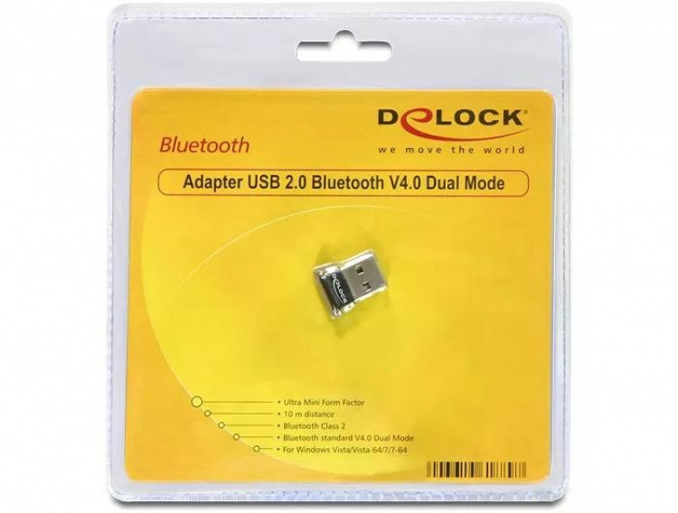 DeLOCK Bluetooth-adapter 4.0 klasse 2 (BT-117)