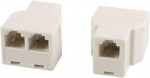 RJ11 Splitter 1-2 nettverkskontakter
