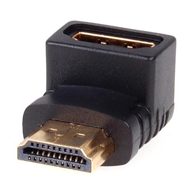 Adapter, HDMI hunn til vinklet HDMI hann