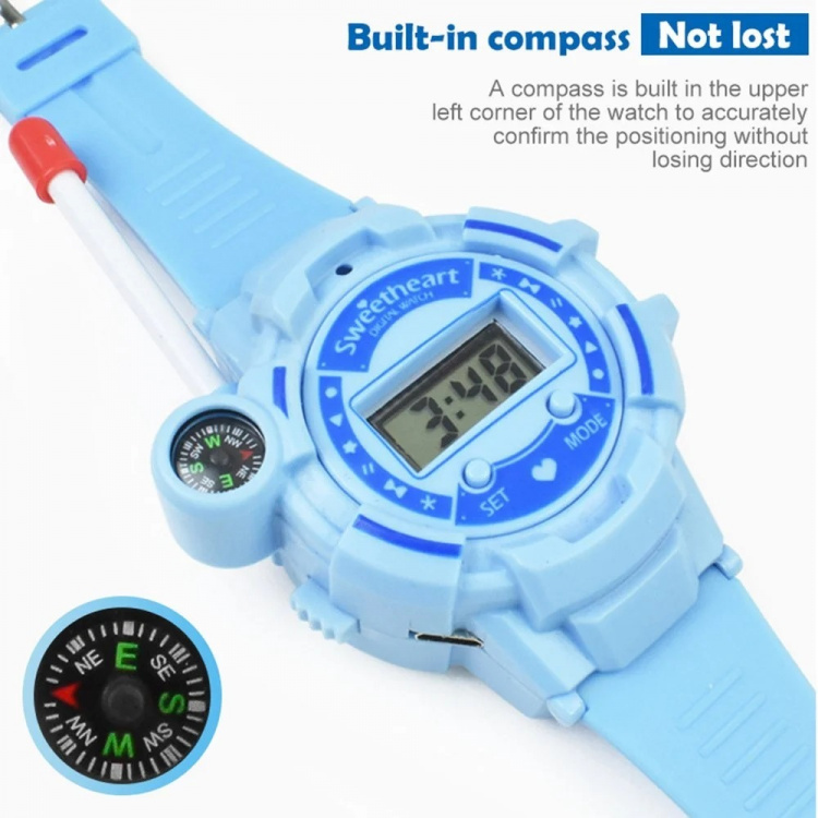 Klokker med innebygd walkie talkie