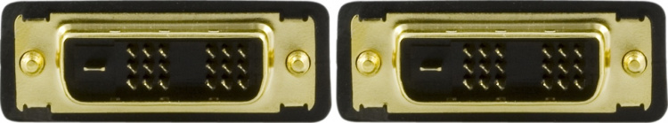 DELTACO DVI skjermkabel, DVI-D output til DVI-D output,2m