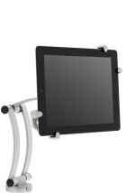 DELTACO, pad wall/table mount, arm, 45 tilt, 180 swivel, aluminium DELTACO, pad wall/table mount, arm, 45 tilt, 180 swivel, aluminium