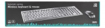 DELTACO trådløst tastatur og mus (TB-114) DELTACO trådløst tastatur og mus (TB-114)