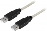 DELTACO USB 2.0 kabel Type A output-Type A, 5m DELTACO USB 2.0 kabel Type A output-Type A, 5m