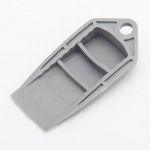 Dørstopper, gummi (grå)