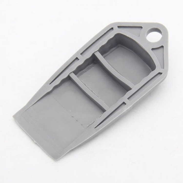 Dørstopper, gummi (grå)