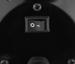 DELTACO USB-vifte, 13cm, bordmodell, 1x USB Type A ma, svart