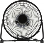 DELTACO USB-vifte, 18cm, bordmodell, 1x USB Type A ma, svart