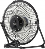 DELTACO USB-vifte, 18cm, bordmodell, 1x USB Type A ma, svart