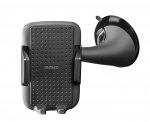 DELTACO Smarttelefonholder, justerbart feste med sugekopp, svart (ARM-230)