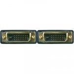 DELTACO DVI-skjermkabel Dual Link, DVI-D output-output 10m