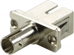 Fiber Coupler ST/SC Simplex Ceramic-Plastic Housing Multimode