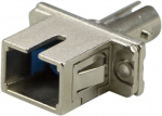 Fiber Coupler ST/SC Simplex Ceramic-Plastic Housing Multimode