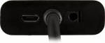 DELTACO HDMI til VGA-adapter, 19-pin ha - 15-pin+3,5mm, 0,2m, svart DELTACO HDMI til VGA-adapter, 19-pin ha - 15-pin+3,5mm, 0,2m, svart