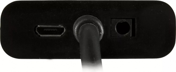 DELTACO HDMI til VGA-adapter, 19-pin ha - 15-pin+3,5mm, 0,2m, svart DELTACO HDMI til VGA-adapter, 19-pin ha - 15-pin+3,5mm, 0,2m, svart