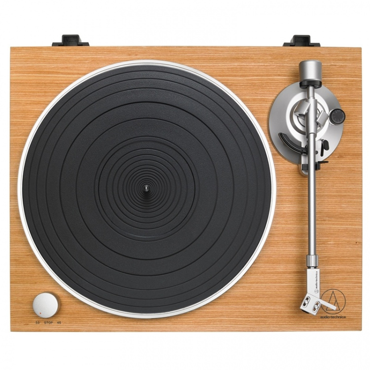 Audio-Technica Vinylspiller med helt manuell remdrift 33/45 o/min