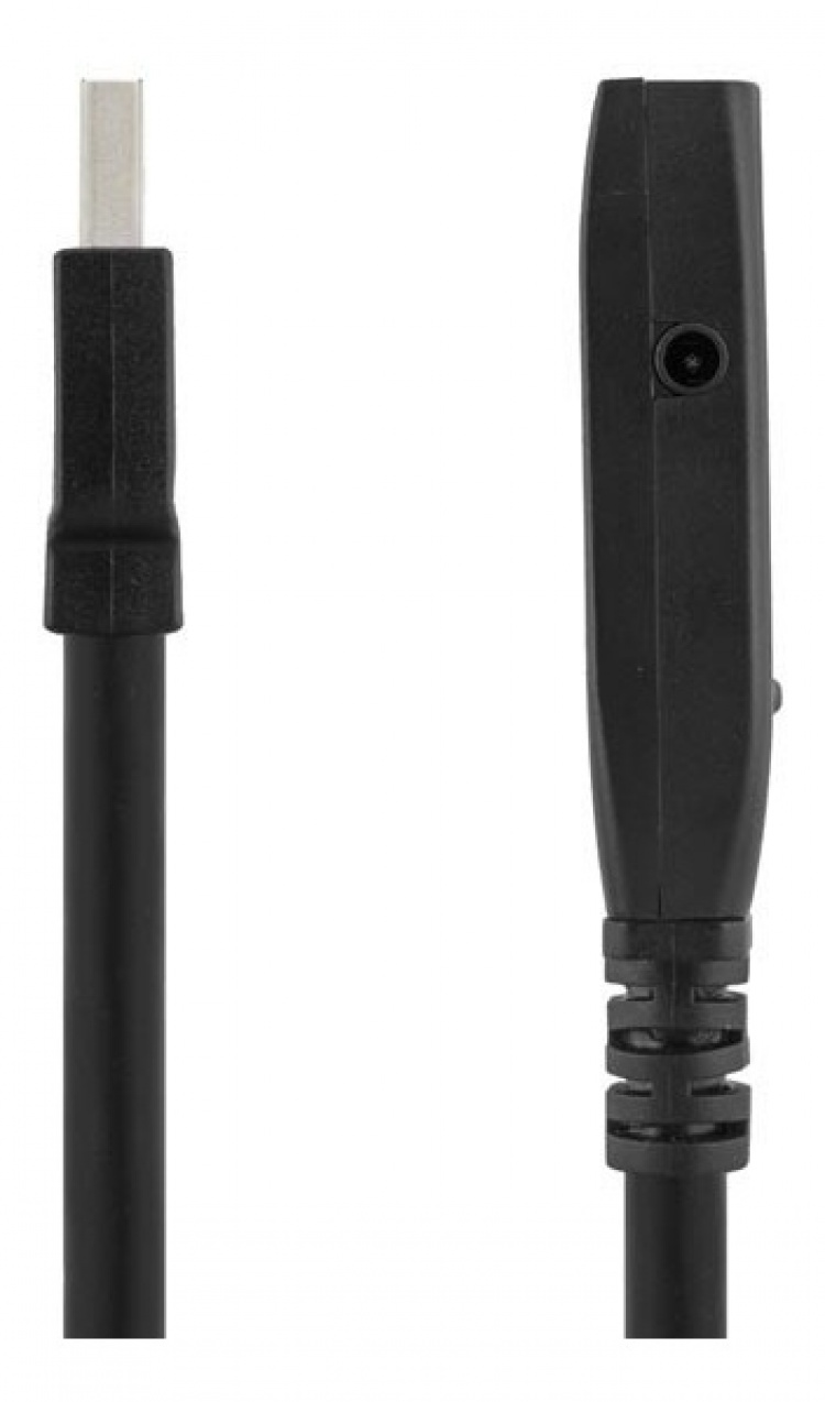 DELTACO PRIME aktiv USB 3.0-forlengelseskabel, Type A ha - ho, 7 m, blå