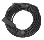 DELTACO USB forlengningskabel, aktiv,USB 2.0,20m