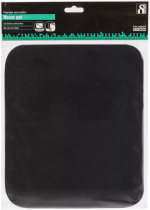 DELTACO musematte, tykkdekkende gummi, 6mm,svart