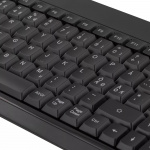 DELTACO tastatur med bakgrunnsbelysning, USB, blått lys, svart DELTACO tastatur med bakgrunnsbelysning, USB, blått lys, svart