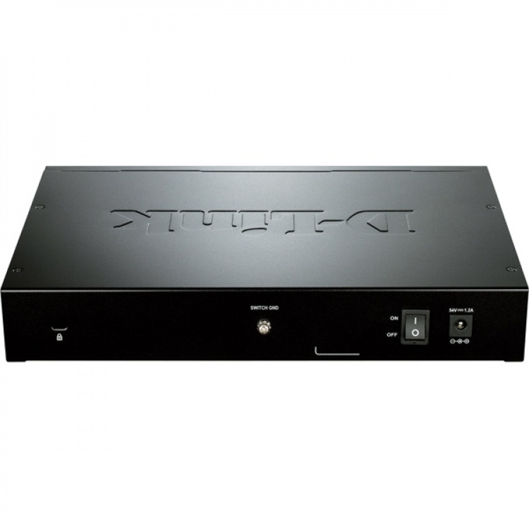 D-Link 8-ports 10/100/1000 Gigabit PoE-smartbryter (DGS-1210-08P)