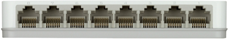 D-Link 8-port Gigabit Easy Desktop Switch, bryter 8x10/100/1000 (GO-SW-8G)