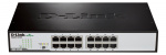 D-Link svitsj, 16x10/100/1000 Mbps, RJ45 (DGS-1016D)