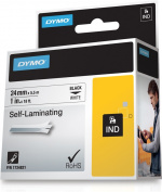 DYMO RhinoPRO selvlaminerende vinyltape 24 mm, hvit (1734821)