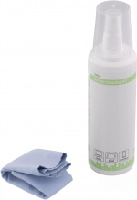 e5 rengöringskit, för rengöring av bildskärmar, microfiberduk, 250