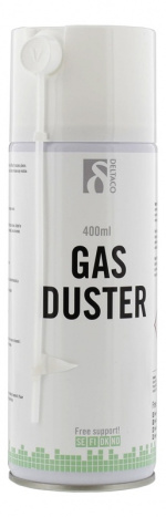 DELTACO komprimert gass i sprayboks, (type ½trykkluftˆ), 400ml
